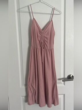 Rolla Coster Dusty Rose Pink Midi Sundress